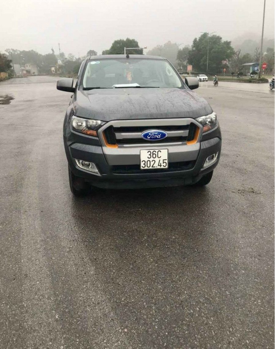 Bán Ford Ranger XLS năm 2016, màu xám, xe nhập số tự động