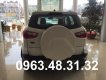 Ford EcoSport Titanium 2018 - Cần bán gấp Ford EcoSport năm 2018, màu trắng, hỗ trợ Trả góp ngân hàng, Giá xe thương lượng