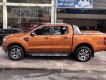 Ford Ranger Wildtrak 3.2 2017 - Bán Ford Ranger Wildtrak 3.2 2017, màu cam, nhập Thái, chạy siêu lướt, cực đẹp