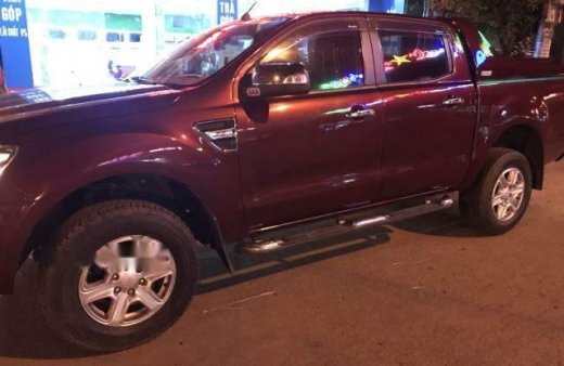 Ford Ranger  XLT 2012 - Bán Ford Ranger XLT đời 2012, màu đỏ, nhập khẩu 