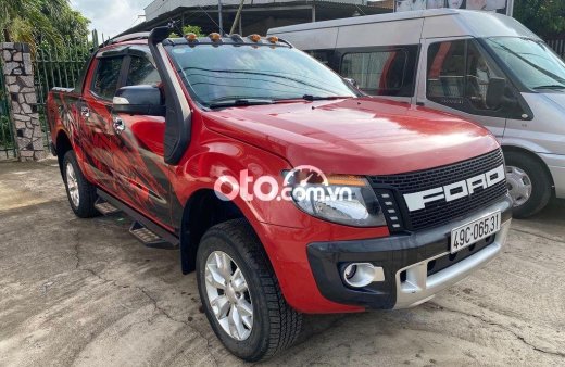 Ford Ranger Wildtrak 2014 - Bán Ford Ranger Wildtrak sản xuất năm 2014, màu đỏ, xe nhập số tự động