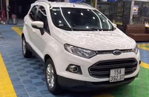 Ford EcoSport Titanium 2014 - Bán Ford EcoSport Titanium sản xuất năm 2014, màu trắng